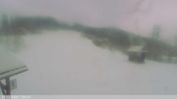 Dolní část sjezdovky