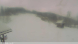 Dolní část sjezdovky