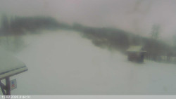 Dolní část sjezdovky