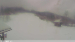 Dolní část sjezdovky