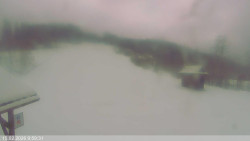 Dolní část sjezdovky