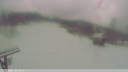 Dolní část sjezdovky