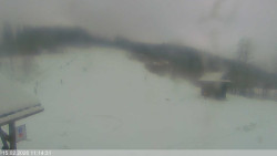 Dolní část sjezdovky