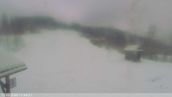 Dolní část sjezdovky