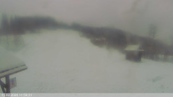 Dolní část sjezdovky