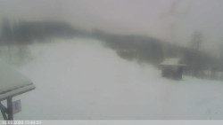 Dolní část sjezdovky