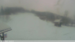 Dolní část sjezdovky