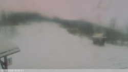 Dolní část sjezdovky