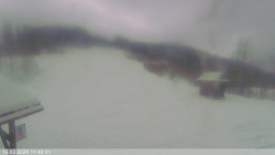 Dolní část sjezdovky