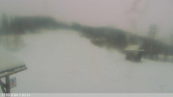 Dolní část sjezdovky