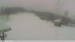 Dolní část sjezdovky