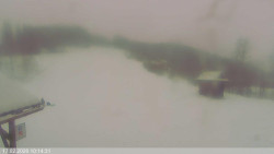 Dolní část sjezdovky