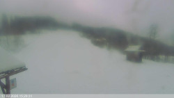 Dolní část sjezdovky