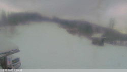 Dolní část sjezdovky