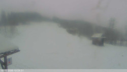 Dolní část sjezdovky