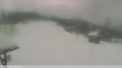 Dolní část sjezdovky