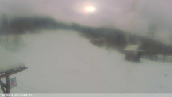 Dolní část sjezdovky