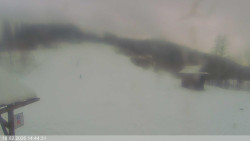 Dolní část sjezdovky