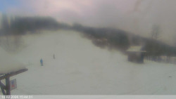 Dolní část sjezdovky