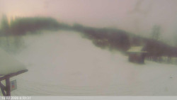 Dolní část sjezdovky