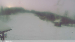 Dolní část sjezdovky