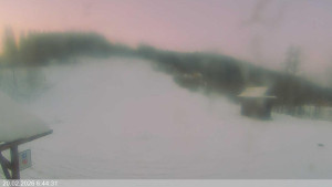 Ski areál Razula - Dolní část sjezdovky - 20.2.2026 v 06:45 Ski areál Razula - Dolní část sjezdovky - 20.2.2026 v 06:45