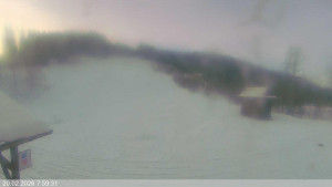 Ski areál Razula - Dolní část sjezdovky - 20.2.2026 v 08:00