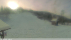 Dolní část sjezdovky