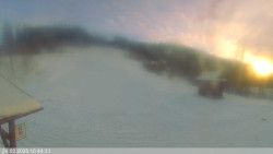 Dolní část sjezdovky