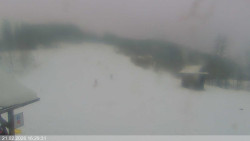 Dolní část sjezdovky