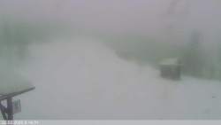 Dolní část sjezdovky