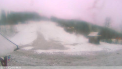 Dolní část sjezdovky