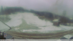 Dolní část sjezdovky