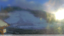 Dolní část sjezdovky