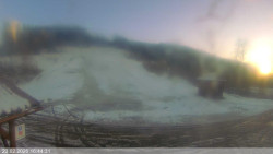 Dolní část sjezdovky