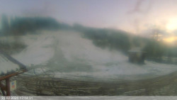 Dolní část sjezdovky