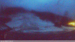 Dolní část sjezdovky