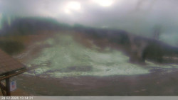 Dolní část sjezdovky