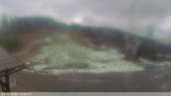 Dolní část sjezdovky