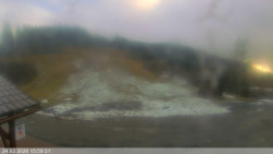 Dolní část sjezdovky