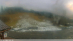 Dolní část sjezdovky