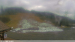 Dolní část sjezdovky