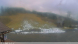 Dolní část sjezdovky