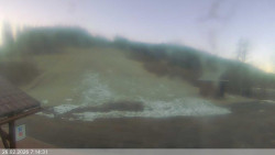 Dolní část sjezdovky