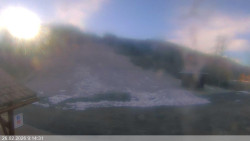 Dolní část sjezdovky