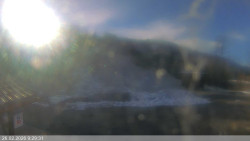 Dolní část sjezdovky