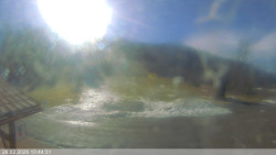 Dolní část sjezdovky