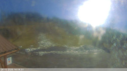 Dolní část sjezdovky