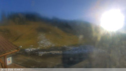 Dolní část sjezdovky