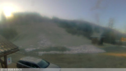 Dolní část sjezdovky